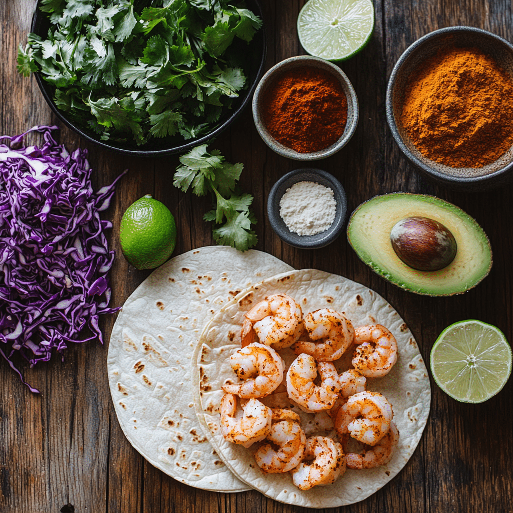 blackened shrimp tacos ingredients