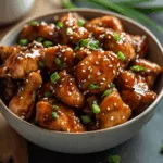 Chicken crispy honey ready to serve