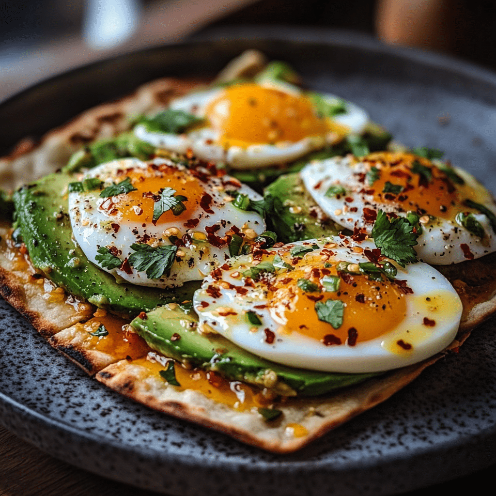 Cottage cheese 2 ingredient flatbread with toppings