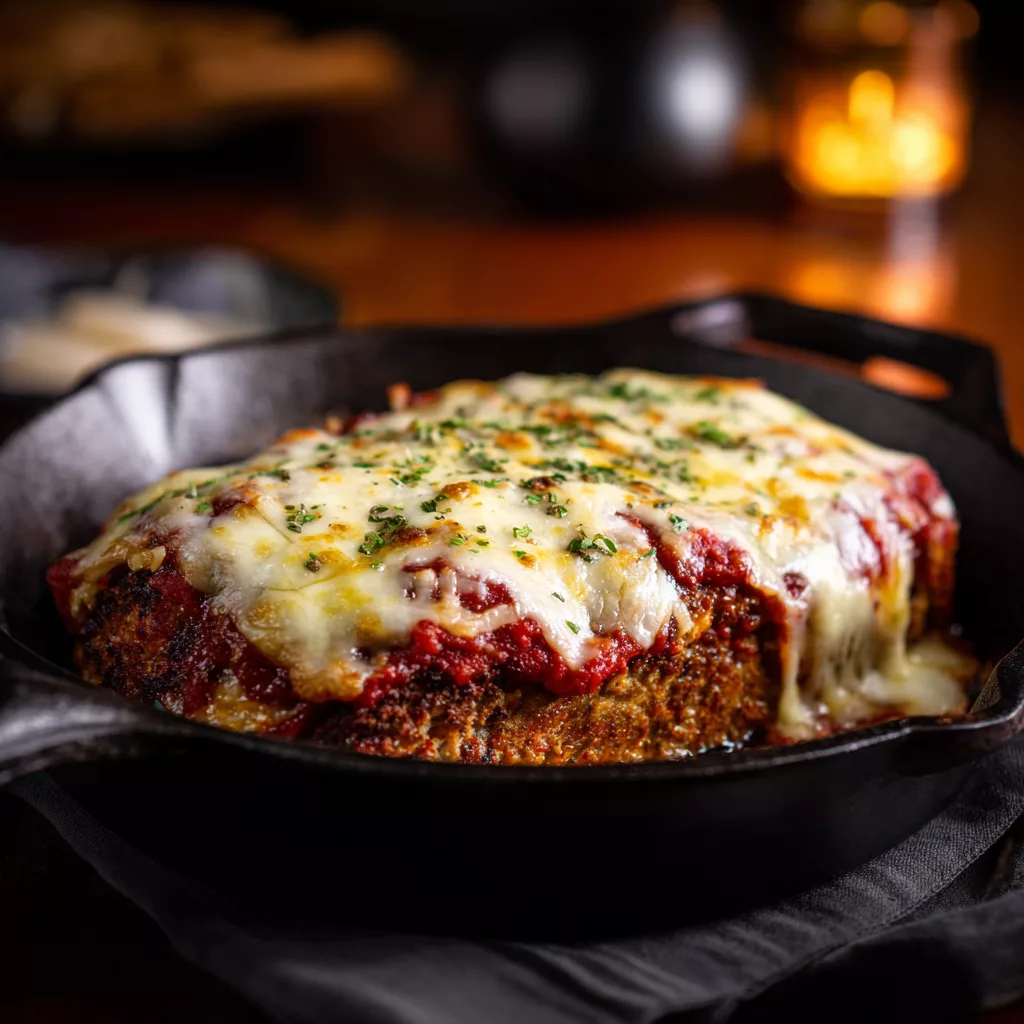 Italian Meatloaf with Marinara & Mozzarella – Easy Cheesy Dinner