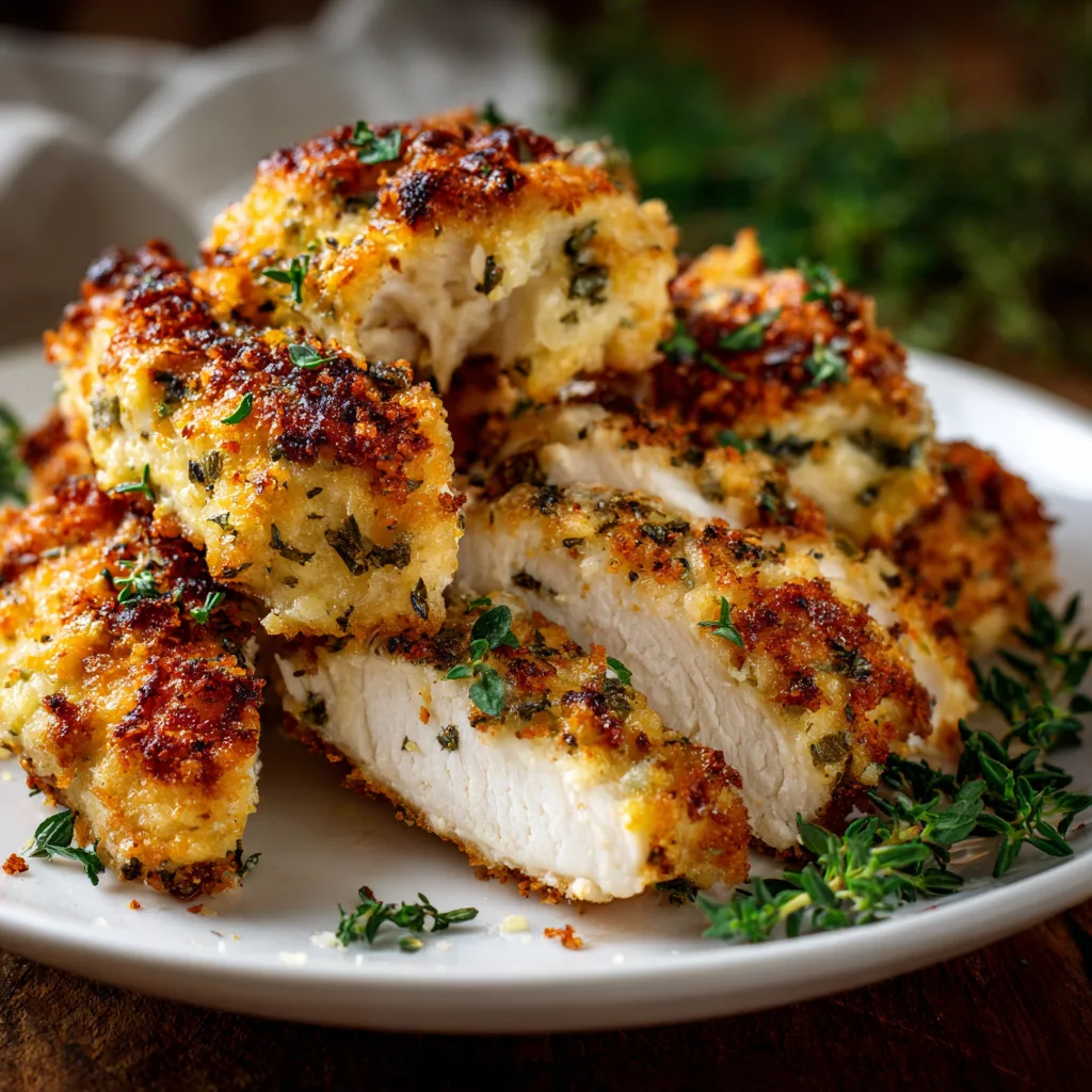 Longhorn Parmesan Crusted Chicken Copycat