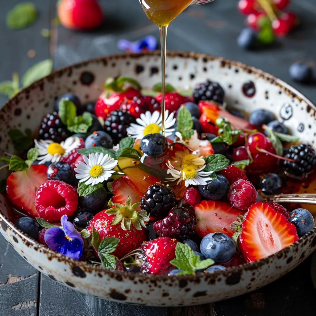 Berry Salad with Honey Dressing: Quick, Healthy, and Refreshing Twist