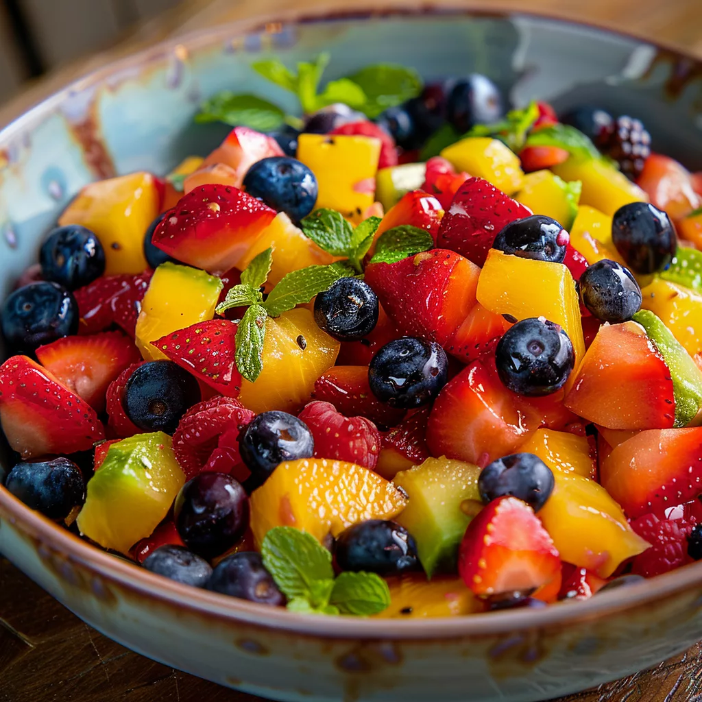 Quick Summer Fruit Salad: Refreshing, Colorful, and Tasty
