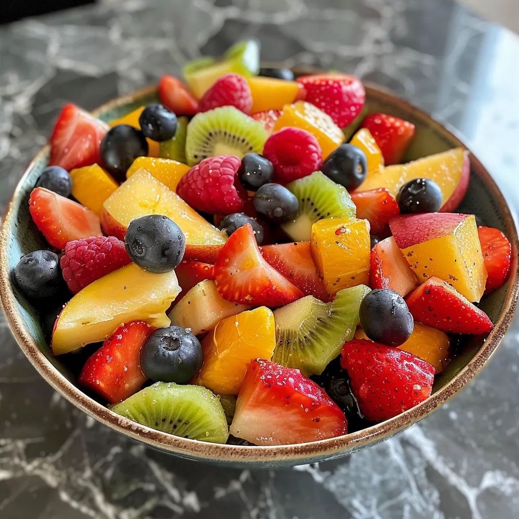 Healthy Fruit Salad Recipe for Balanced Nutrition