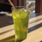 Green Iced Tea Recipe with Fresh Basil and Mint