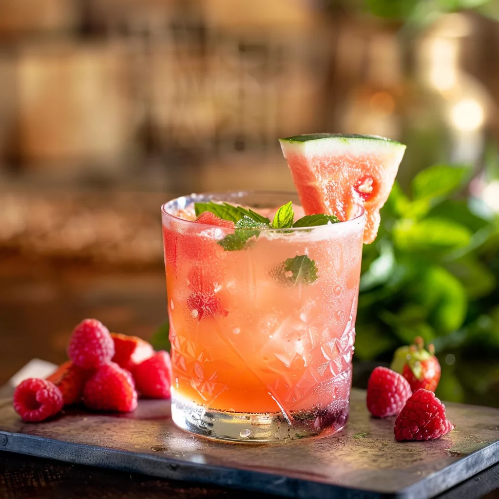 Refreshing Watermelon Mocktail Recipe – No Alcohol Needed