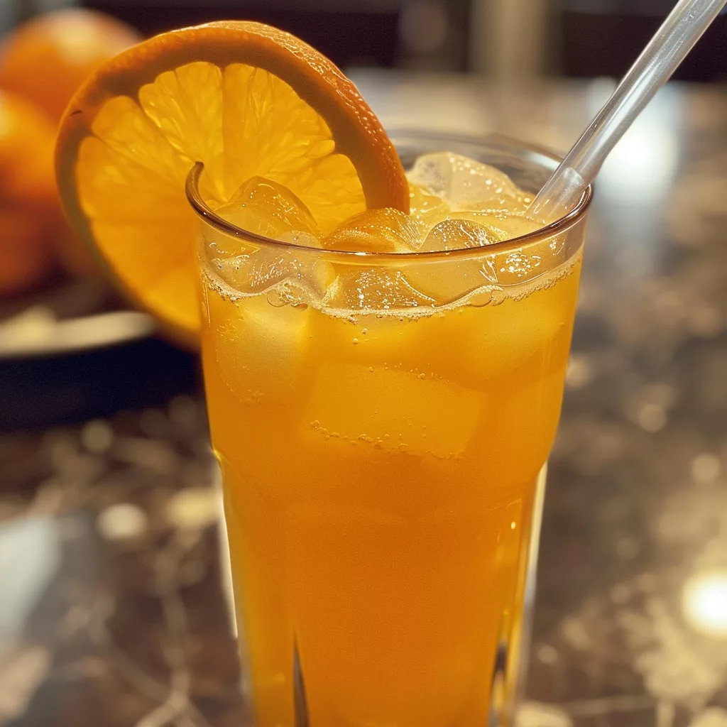 Orange Juice Mocktail Recipe for Bright Citrus Flavor