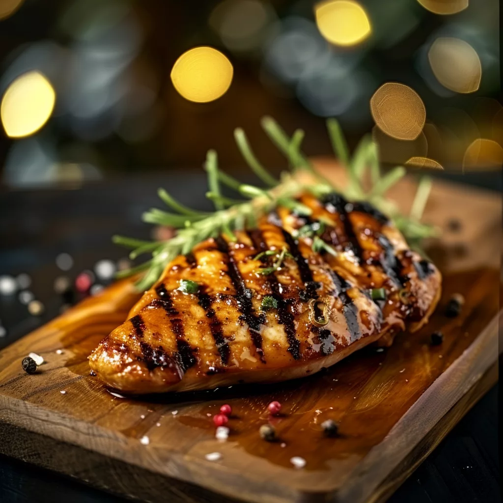 Quick BBQ Chicken Breast with Smoky Glaze