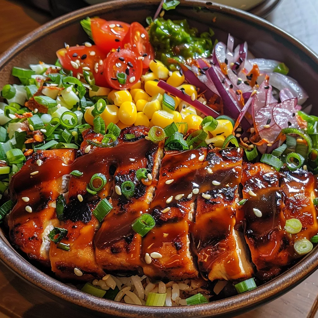 BBQ Chicken Bowl: A Flavor-Packed, Healthy Delight