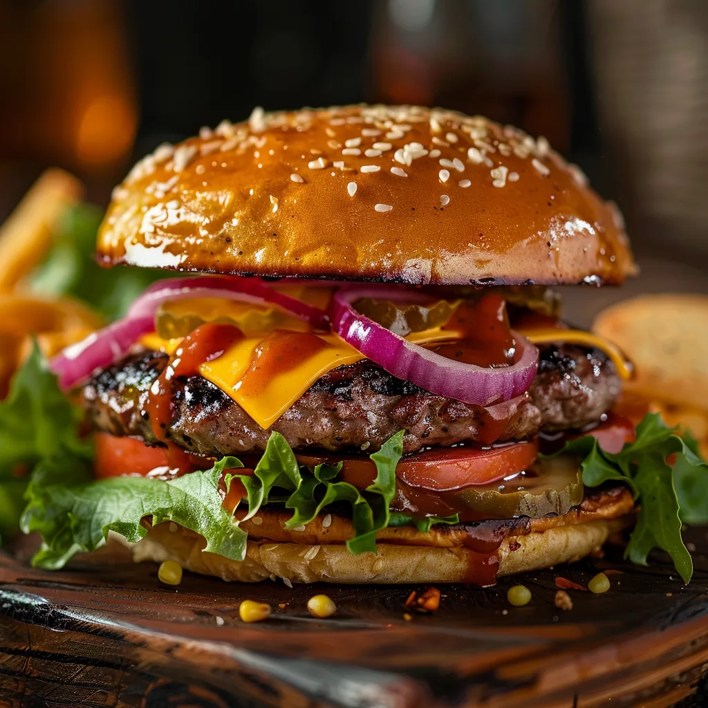 BBQ Cheeseburger Recipe Ready in 30 Minutes