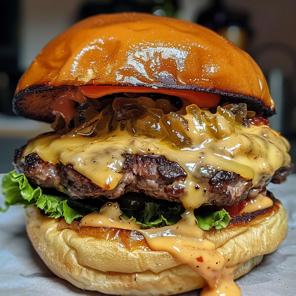 Cheeseburger with Sauce Recipe