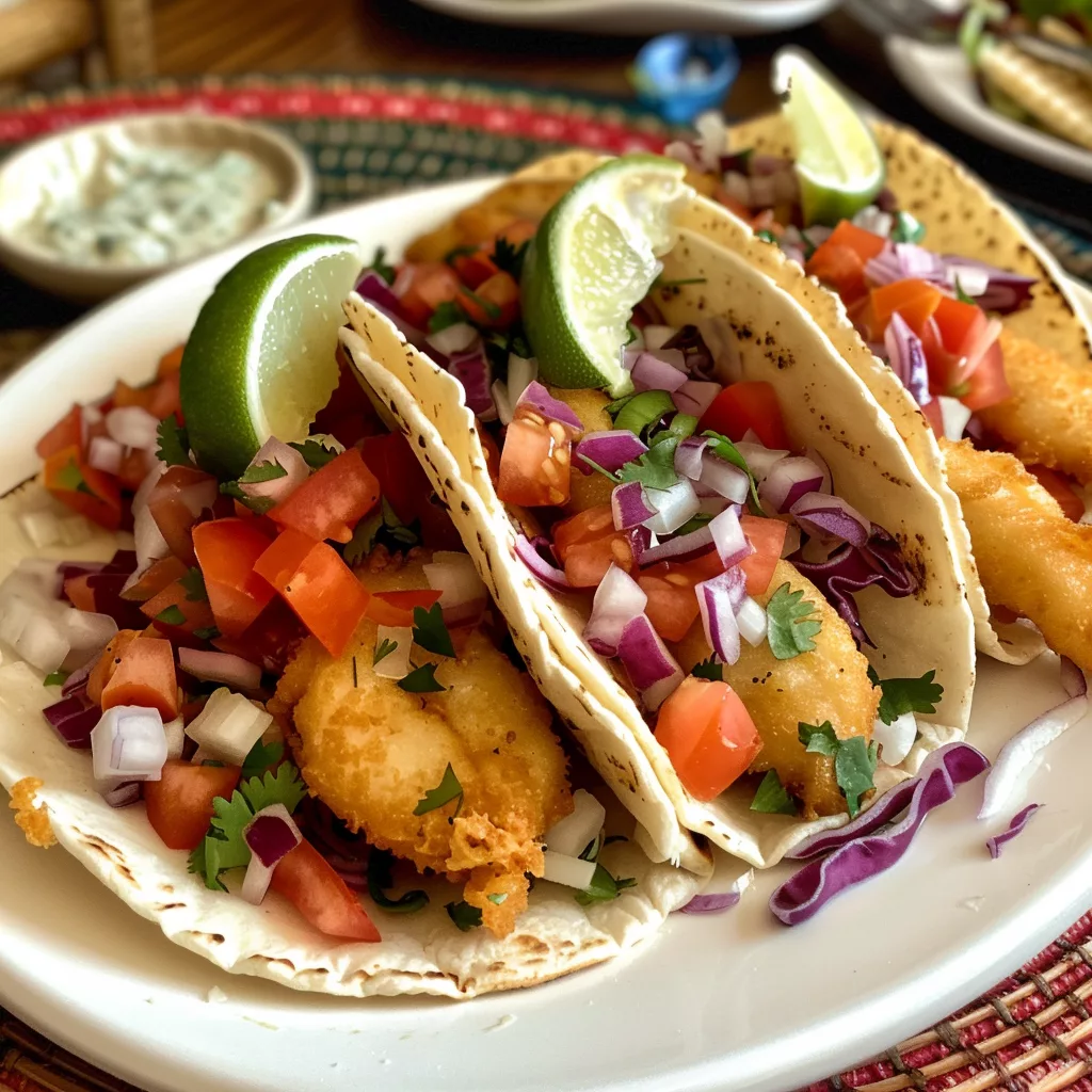 Crispy Fish Tacos for a Flavorful Fiesta