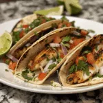 Easy Fish Tacos with Quick Avocado Crema