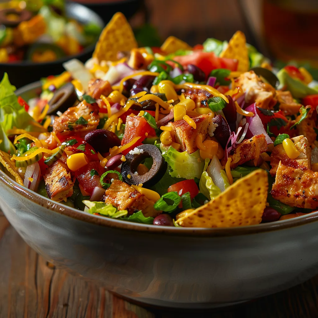 Quick Mexican Salad: Crispy Corn and Bean Recipe for Busy Cooks