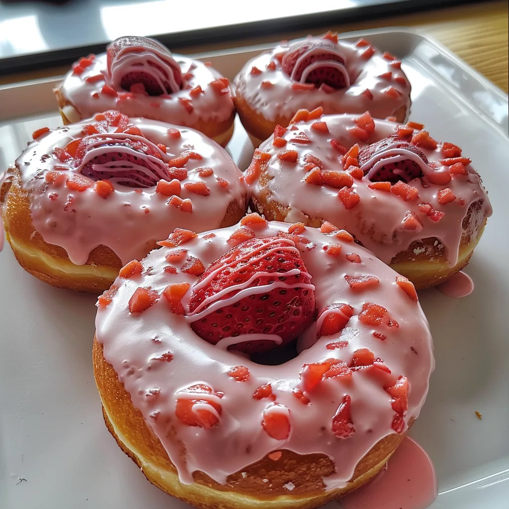 Strawberry Doughnuts Recipe for Sweet Success