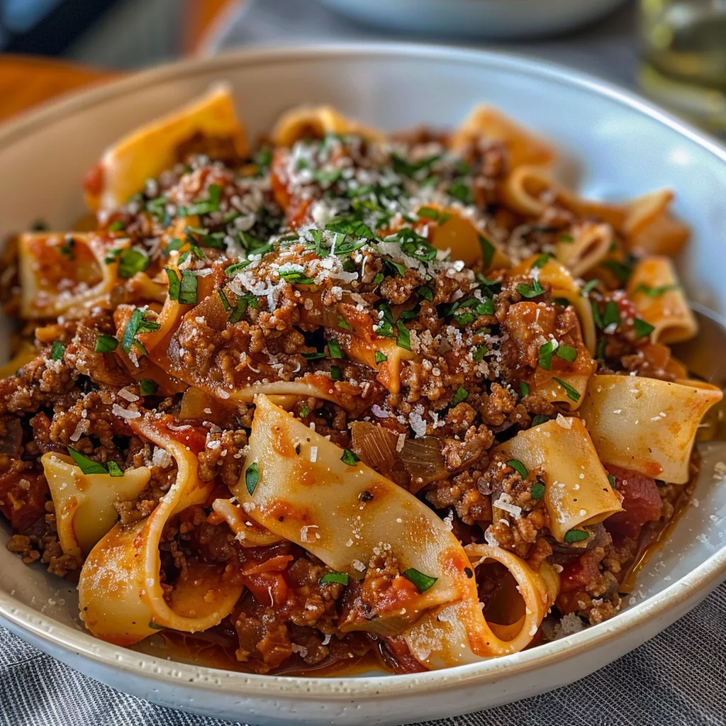Healthy High-Protein Bolognese with Turkey & Lentils