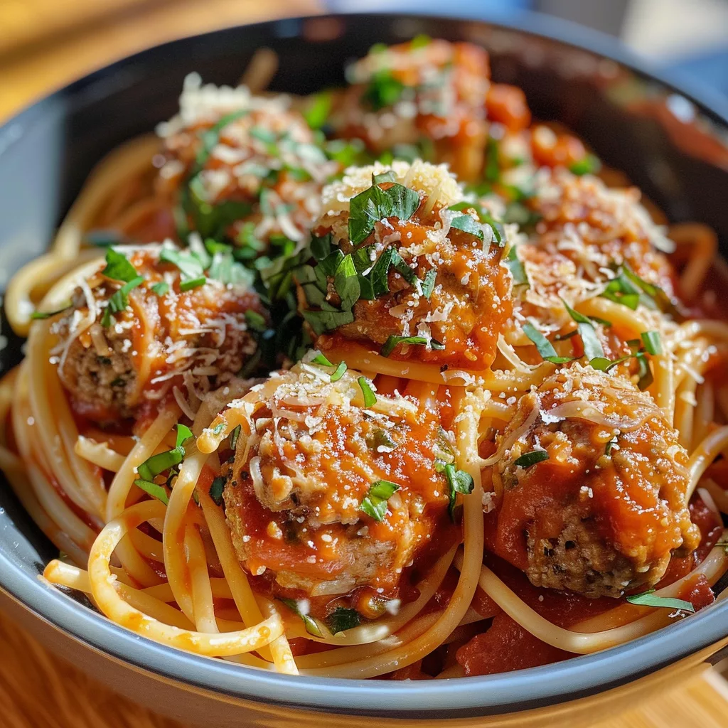 Spaghetti with Meatballs: Classic Italian Comfort Food