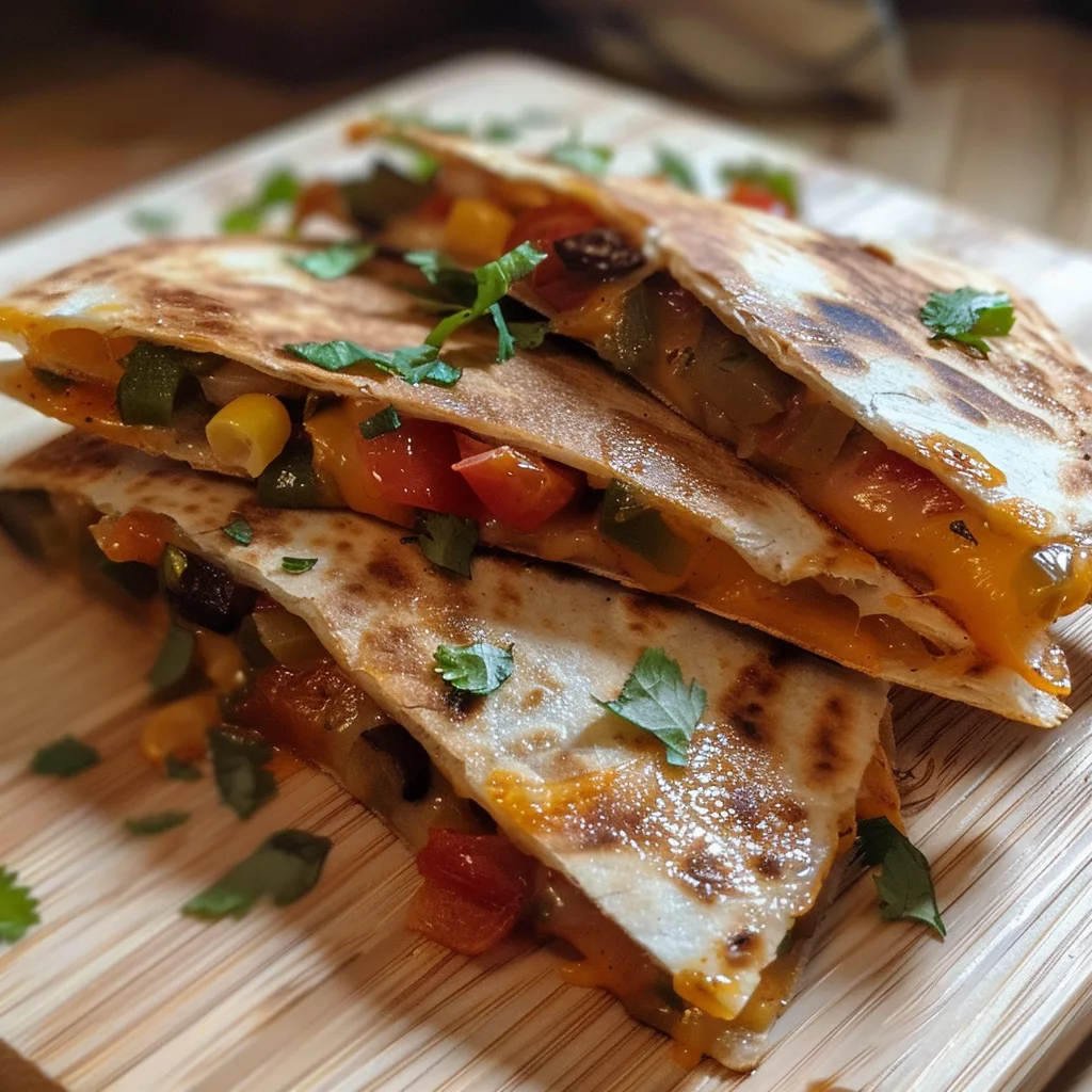 Veggie Quesadilla Recipe with Flavor