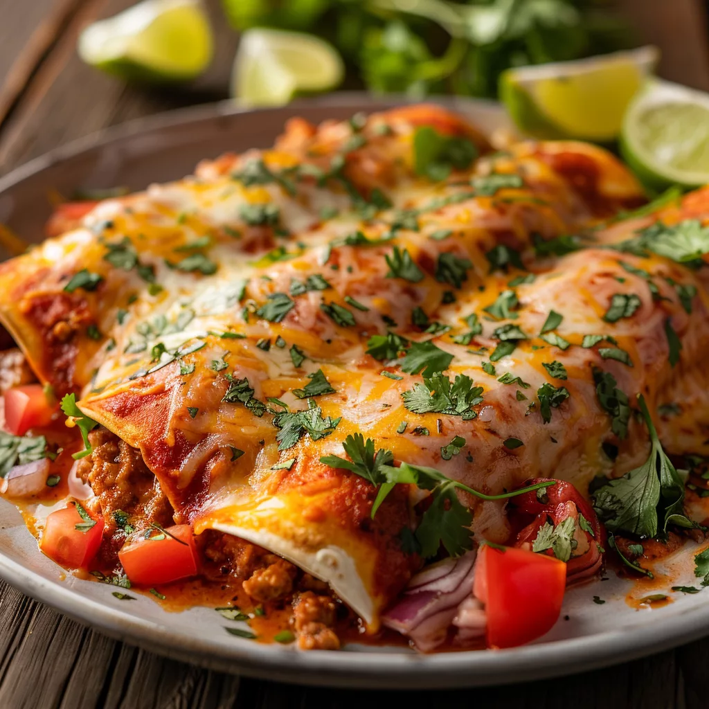 30-Minute Beef Enchiladas: Flavorful Chicken Alternative for Busy Home Cooks