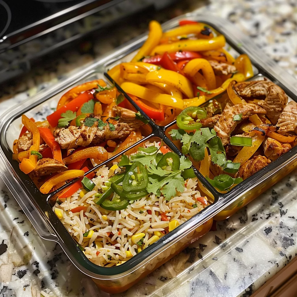 Fajita Meal Prep for Quick Healthier Dinners