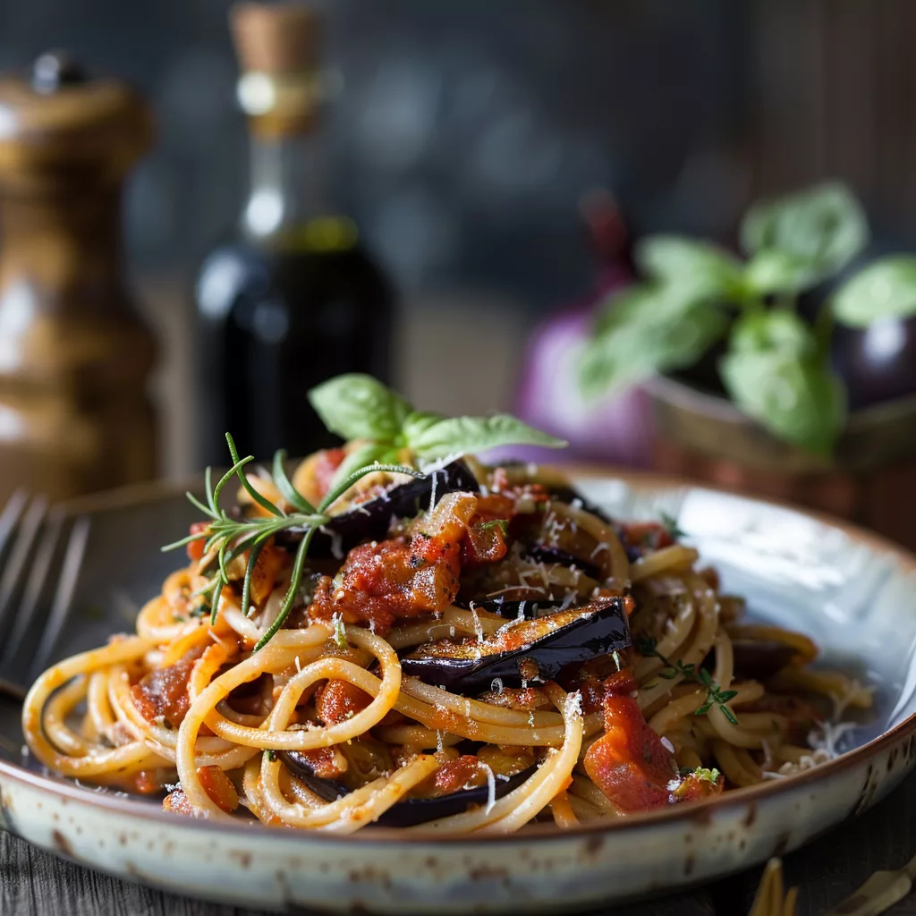 Quick Eggplant Pasta: Flavorful 25-Minute Dish for Weeknights