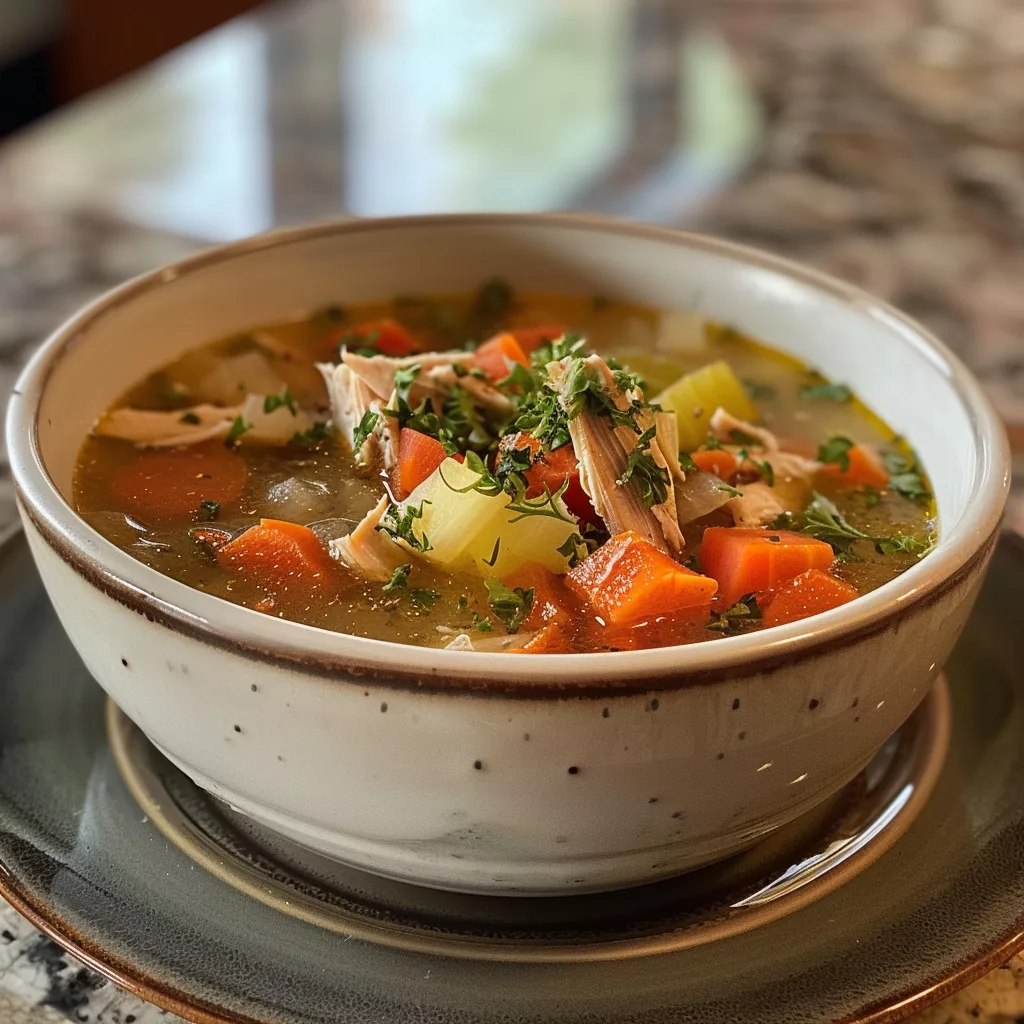 Homemade Chicken Soup: Comforting and Nutritious Recipe