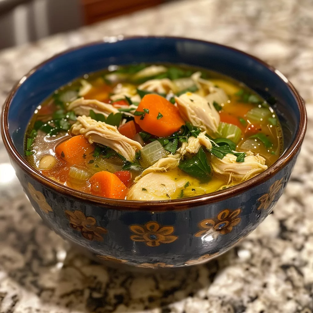 Hearty Chicken Soup Crockpot Recipe