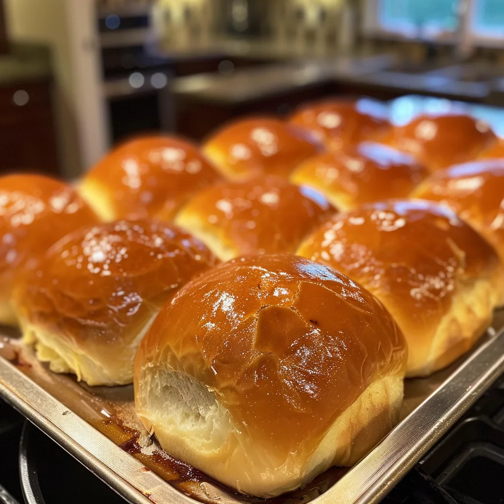 Perfect Brioche Buns with a Golden Crust