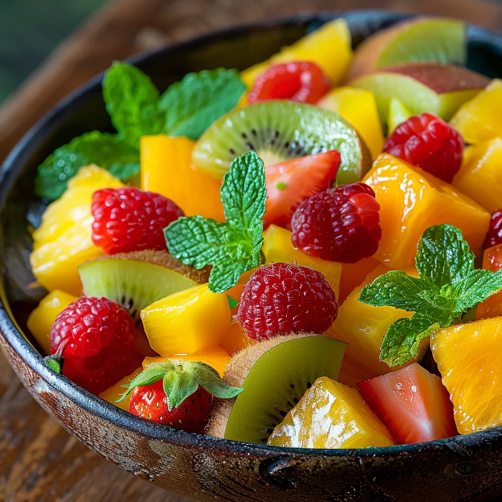 Tropical Fruit Salad Recipe Ready in 15 Minutes