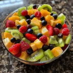 Healthy Fruit Salad with Tropical Flavors