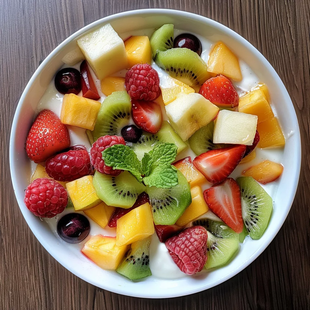 Fruit Salad with Yogurt: A Refreshing Twist on a Classic