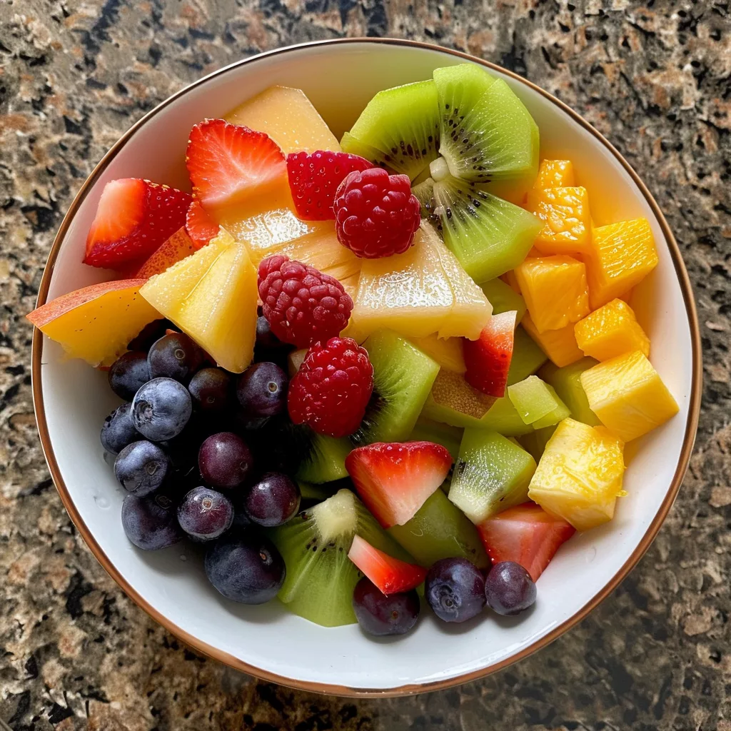 Fresh Fruit Bowl: Healthy Summer Recipe