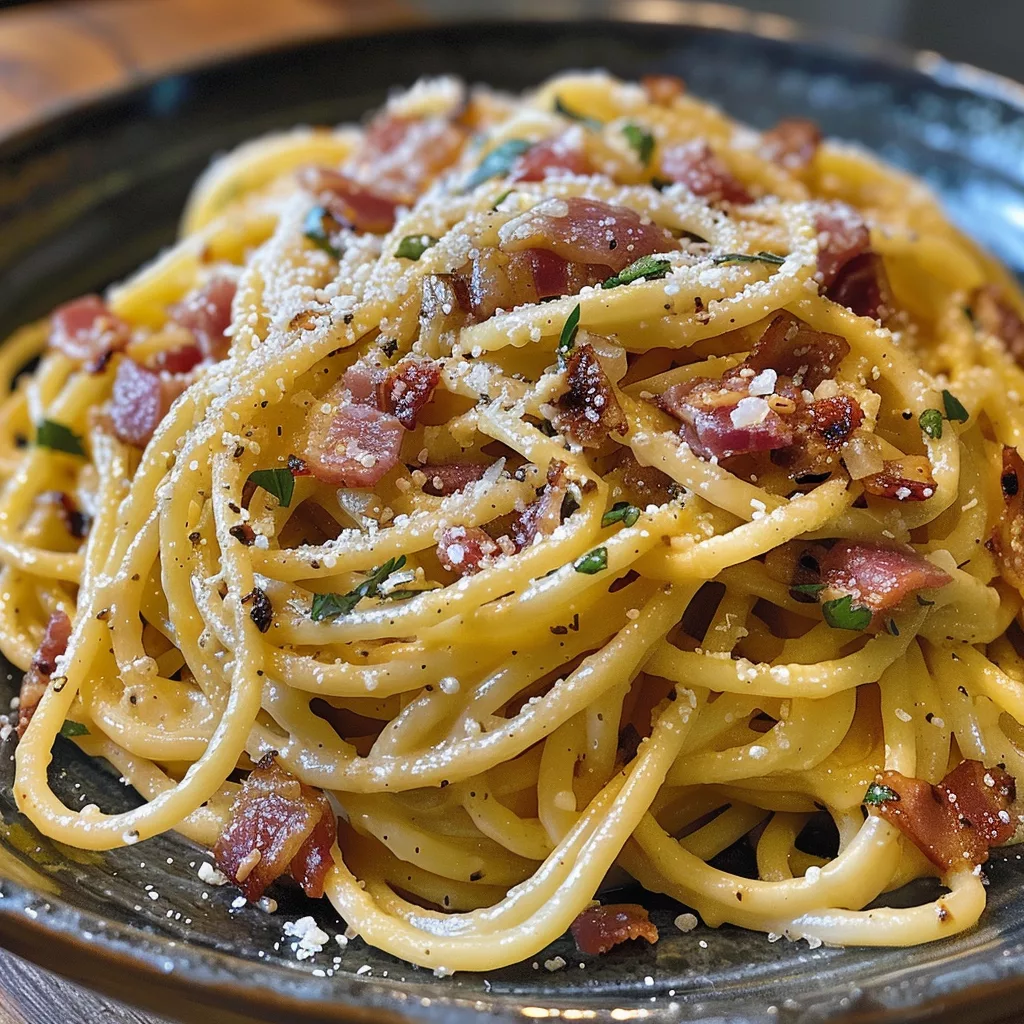 Carbonara Pasta Easy: A Flavorful Classic