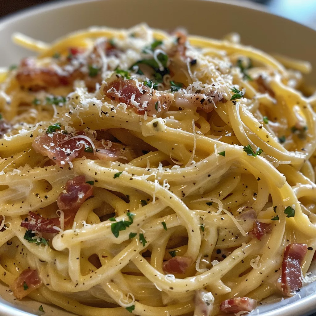 Spaghetti Carbonara Recipe: Authentic Italian Elegance
