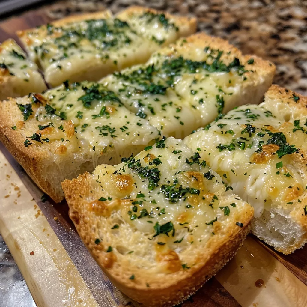 Homemade Garlic Bread Recipe