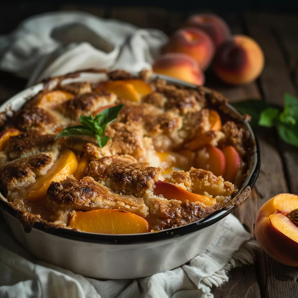 Southern Peach Cobbler: Classic Comfort in Every Bite