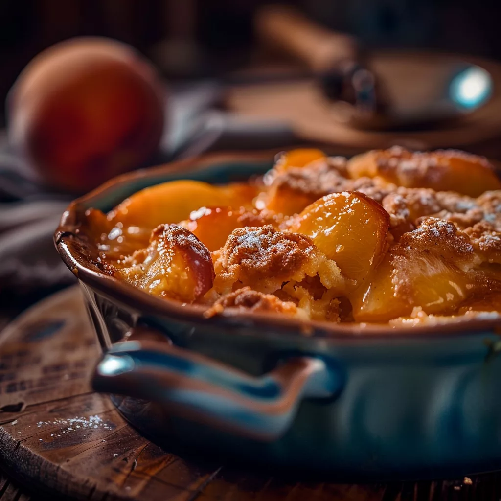 Peach Cobbler Recipe: Sweet Southern Classic with Cinnamon
