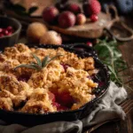Easy Classic Apple Cobbler with Cinnamon and Vanilla