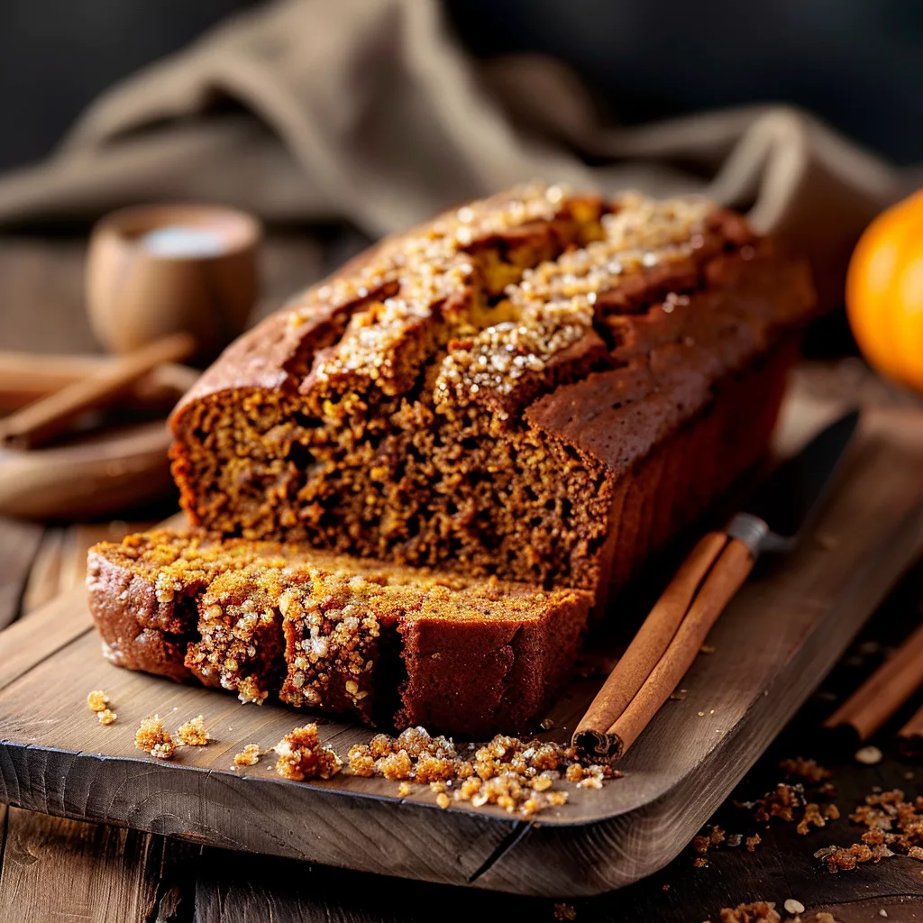 Pumpkin Bread with Cinnamon