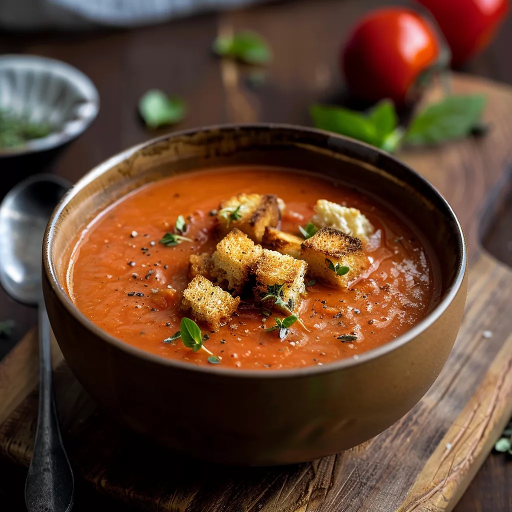 Homemade Tomato Soup Recipe: Simple & Delicious