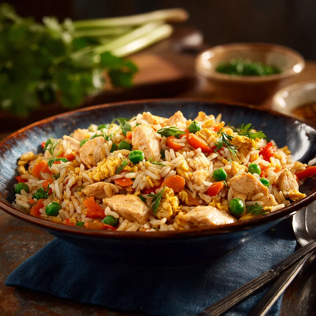 Easy Chicken Fried Rice Recipe