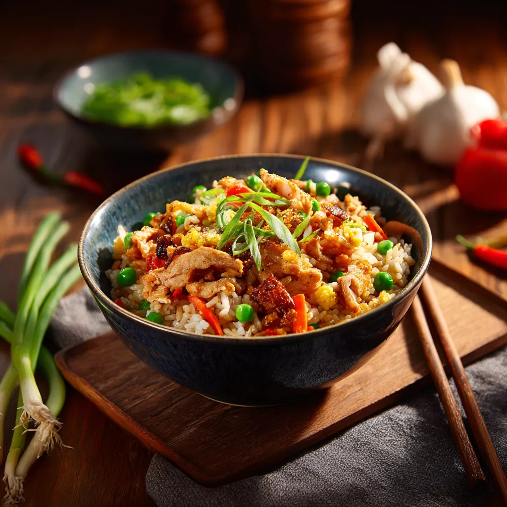 Easy Chicken Fried Rice Bowl Recipe
