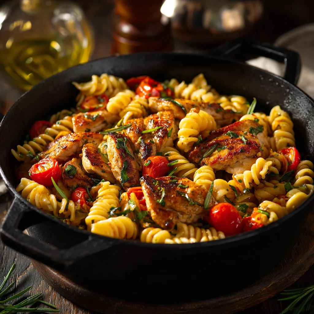 Easy One Pot Chicken Pasta Recipe
